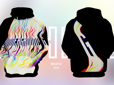 UNDERGROUND G - White hoodie, 2020