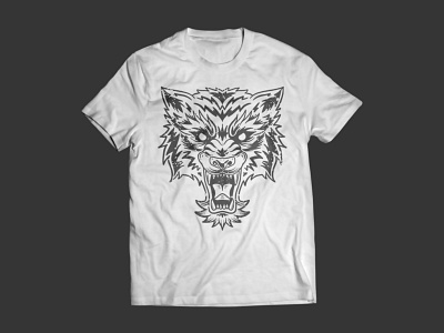 wolf  tshirt