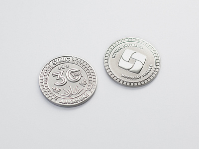 Commemorative Coins coin design die cast promotion typography