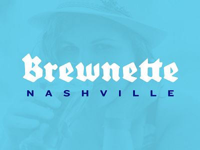 Brewnette Logo Concept