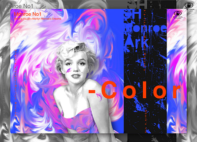 Monroe's color exploration 平面视觉 平面设计， 插图 设计