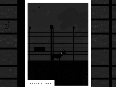 Jurassic Park - Poster Series #1 dino jurassic minimal park poster print