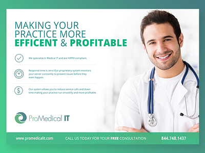 ProMedical Half Page Ad