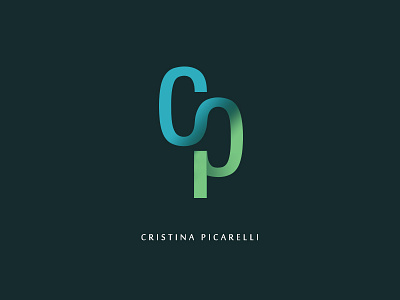 Cristina Picarelli Concept brand identity logo typography