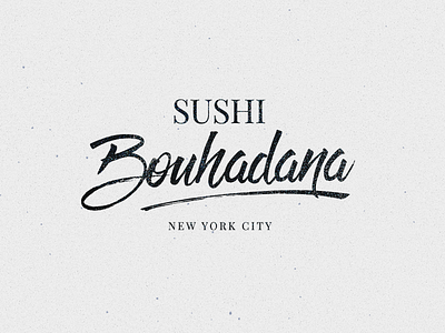 Concept For A New Sushi Restaurant