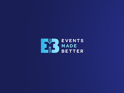 Events Made Better Logo Concept branding identity logo mock up type