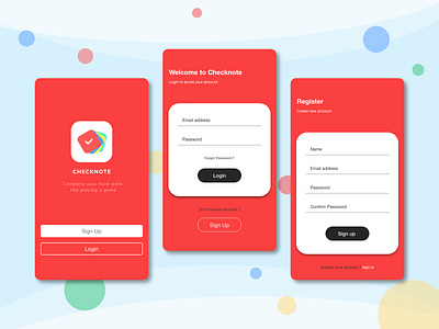 My first design for the Dayliui challenge. app design dayliui desain desain aplikasi ui uidesign uiux
