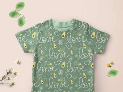 Love aguacaticos pattern