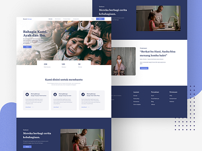 Landing Page - Orphans Children Adoption Website