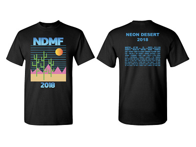 Neon Desert 2018 Merchandise