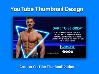 Creative YouTube Thumbnail Design