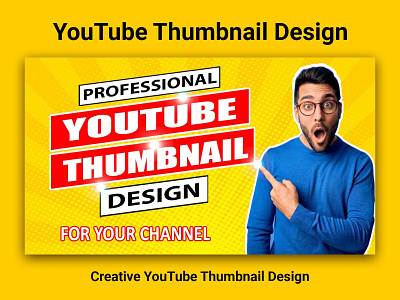 Creative YouTube Thumbnail youtube thumbnail design