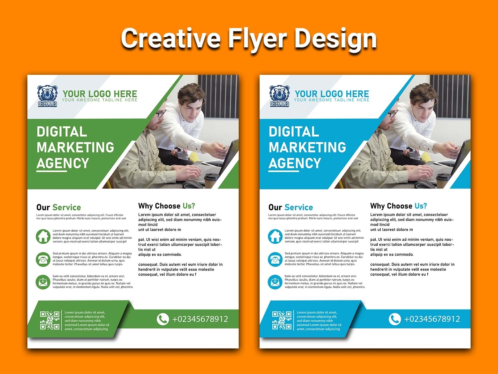 Attractive Flyer Design by MD. SHAHA ALAM on Dribbble