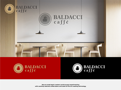 Logo Concept for Baldacci Caffe baldacci branding caffe coffee graphic design logo logo design mixer open shop rilex vector
