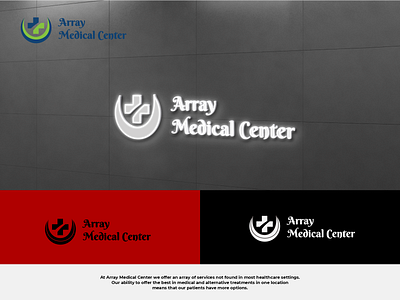 Logo Concept for Array Medical Center array design graphic doctor health hospital logo medic medical center vector