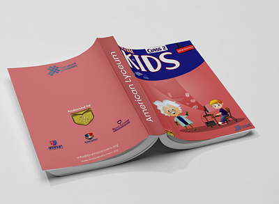 Digital kids book book cover design cover book