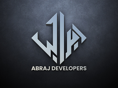 ABRAJ Developers logo branding graphic design logo