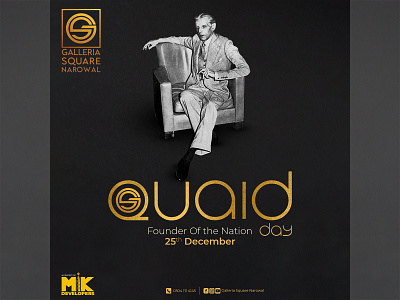 Quaid Day branding design graphic design logo social media