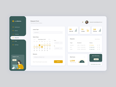 Request Form branding branding concept dashboard dashboard ui design flat forms illustration minimal minimalist modern ui ux uxui vector website website concept website design