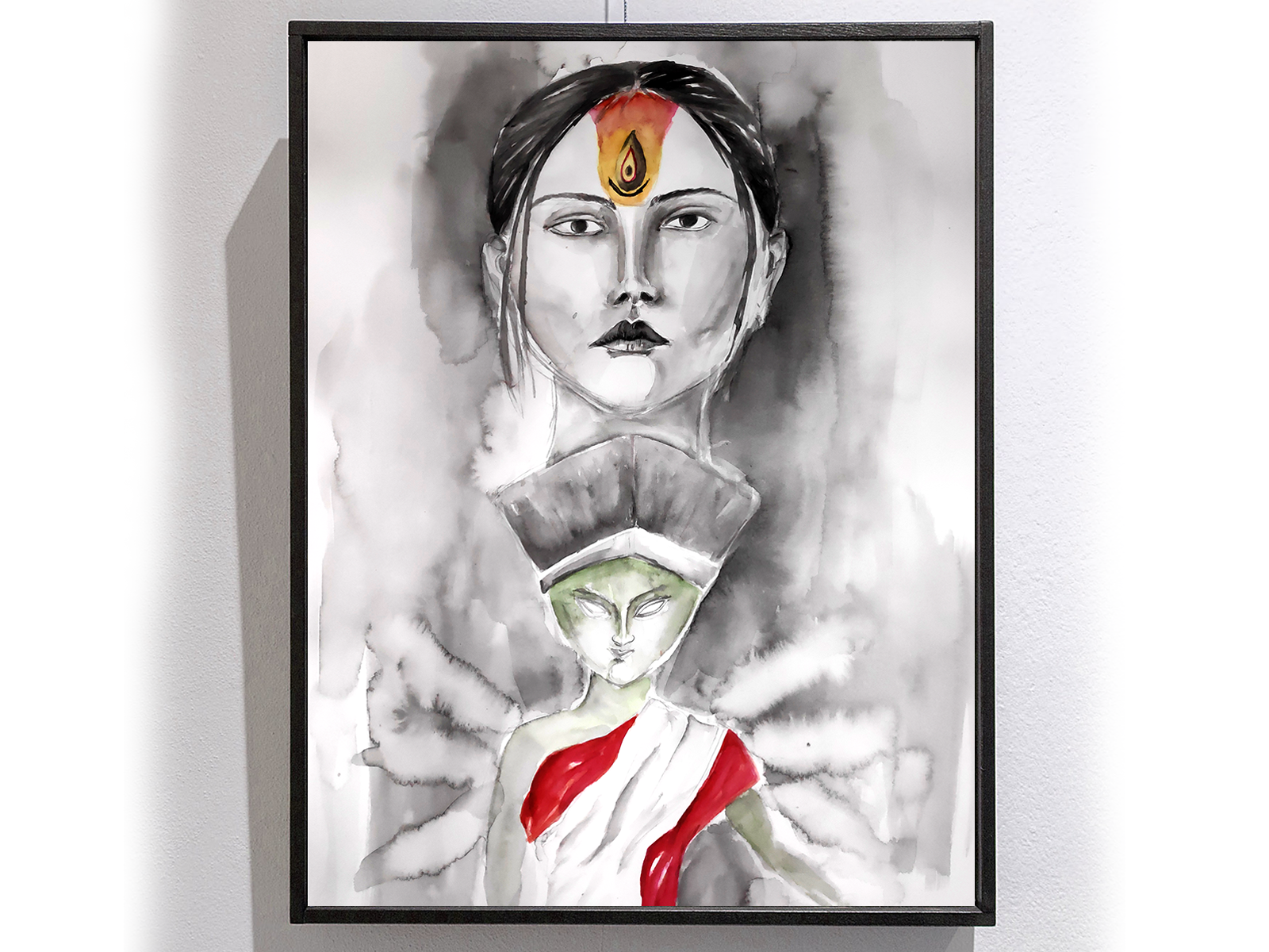 Sketch Goddess Durga Vector & Photo (Free Trial) | Bigstock