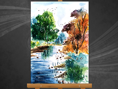 River Painting