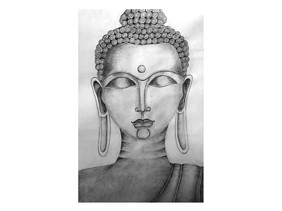 Buddha Sketch creative design illustration sketch