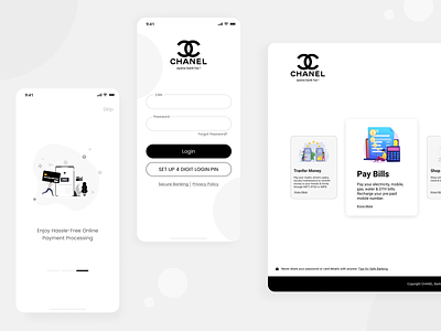 Chanel Post Login Pages