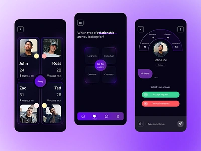 Dating app app app design application astrology dating app datingapp design figma ios matchmaker matchmaking mobile ui ui ui design uidesign zodiac