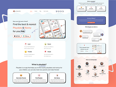 Playdate Landing Page