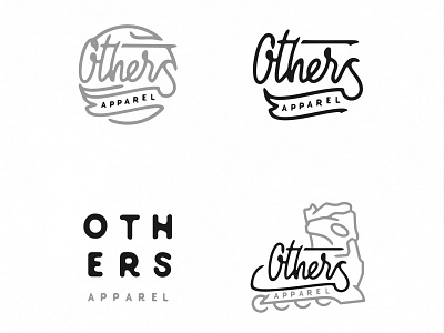 Others LOGO Concept branding clean design flat font icon illustration lettering logo minimal type typography ui ux vector