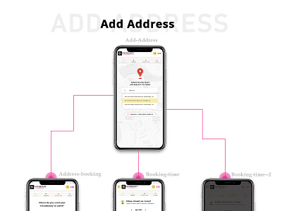 Beauty Salon - Add Address Booking System App