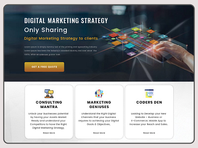 Digital Marketing Website Design