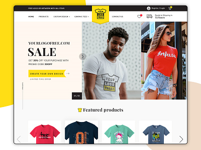 ecommerce custom graphic tees