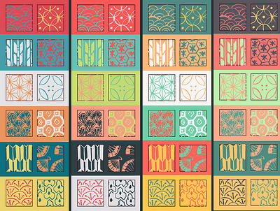 Kanji Memo - Colors color colors colortest design illustration pattern scribble sketch ui ux