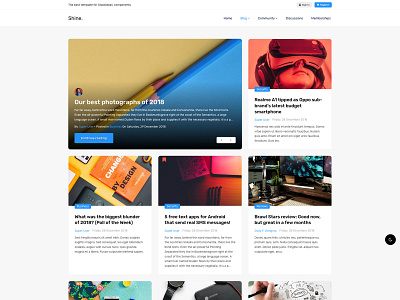 Bold Shine - Multipurpose Joomla template