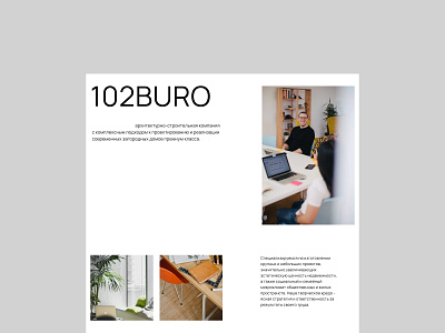 Architectural - 102Buro branding design typography ui ux