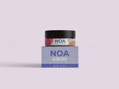 NOA Cosmetics branding cosmetic packaging cosmetics cream packagedesign packaging pattern