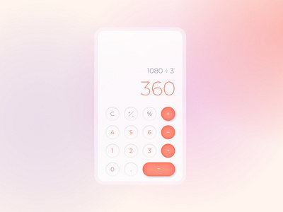 004 #DailyUI - Calculator