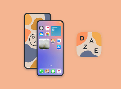 Daze App Icon #DailyUI 005 app design app icon daily ui dailyui dailyuichallenge ui ui design ui design daily ui design uiux ux