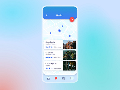 020 #DailyUI Location Tracker