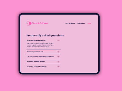 092 #DailyUI FAQs app design branding dailyui dailyuichallenge design faqs frequently asked questions illustration digital millenialpink ui ui design ux