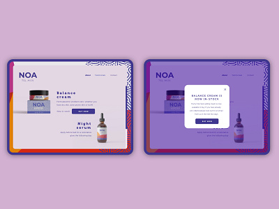 096  #DailyUI In-Stock