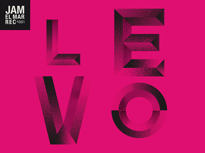 Km7 Evo2 cover artwork design for music music packaging typography