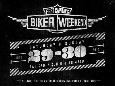 Biker Weekend by Brady Enders on Dribbble