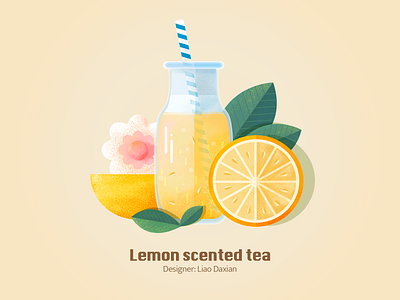 Lemon scented tea