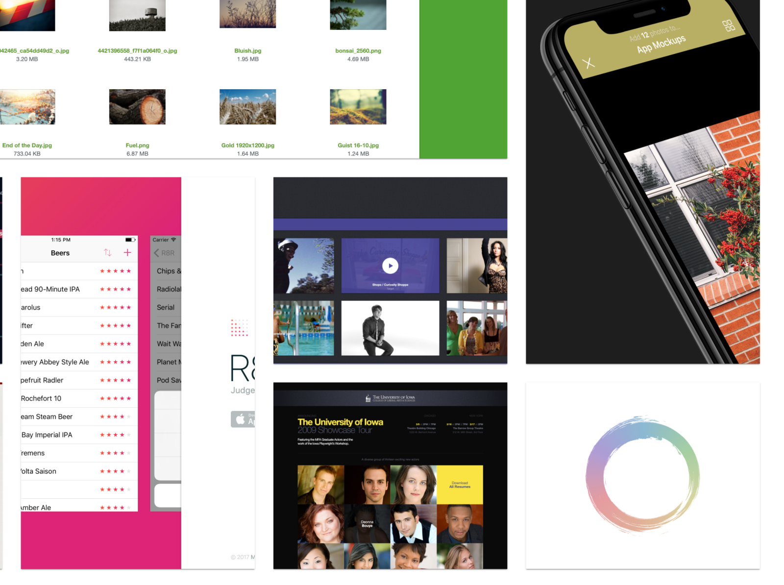 Responsive Grid by Matthew Anderson on Dribbble