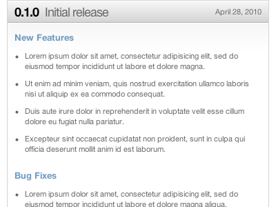 Release Notes Rebound gray linear gradient onehub sparkle text shadow