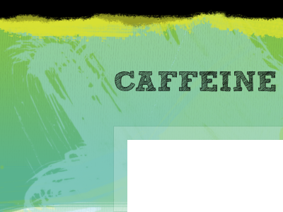 Caffeine - The New Onehub Blog blog blue green onehub paper rockwell watercolor yellow
