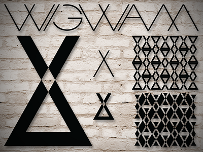 Wigwam Artist Logo (wip) band branding identity logo logotype music singer song type