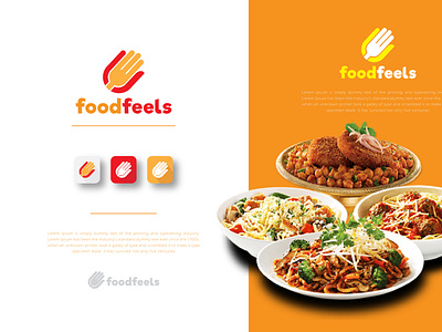 foodfeels logo design